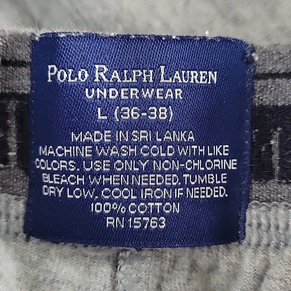 Polo by Ralph Lauren Men's Gray Boxers size Large 36-38